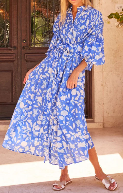 The Relaxed Floral Maxi Dress