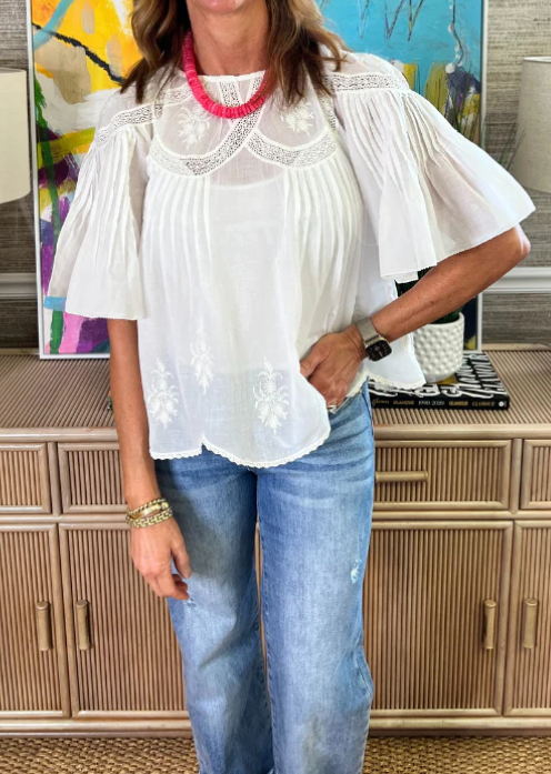 The Chic Lace Casual Top