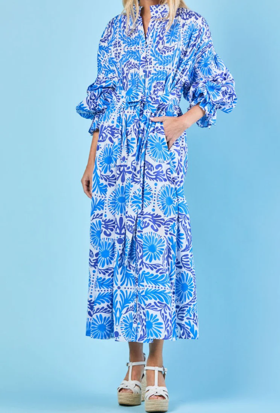 The Relaxed Floral Maxi Dress
