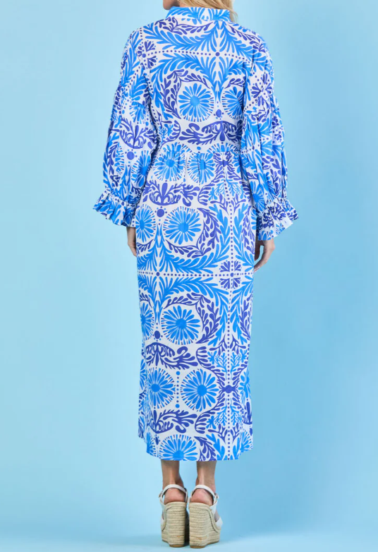 The Relaxed Floral Maxi Dress