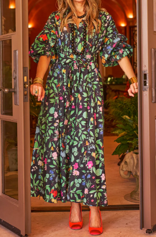 The Relaxed Floral Maxi Dress