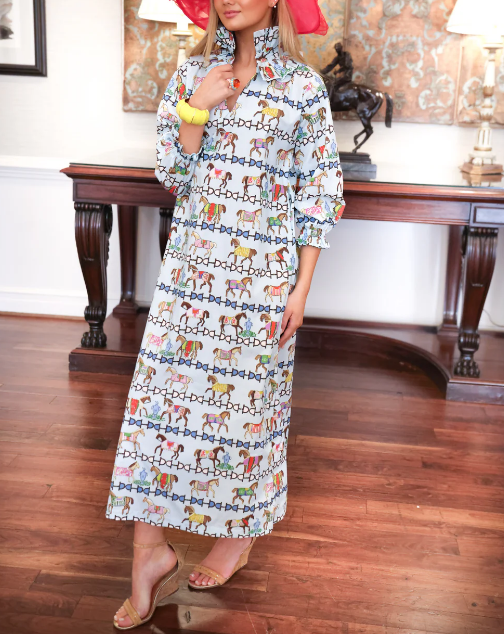 Ruffle Collar Casual Dress