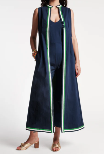Chic Classy  Long Vest Coat
