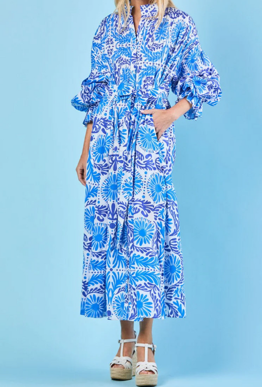 The Relaxed Floral Maxi Dress