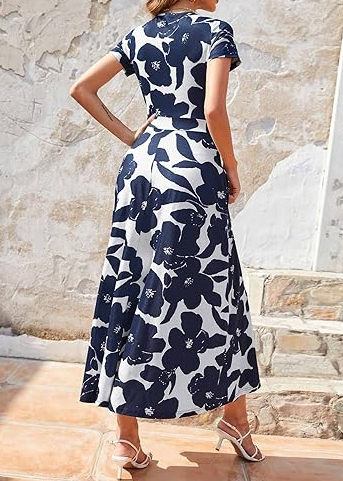 The Printed Maxi Dress With Pockets