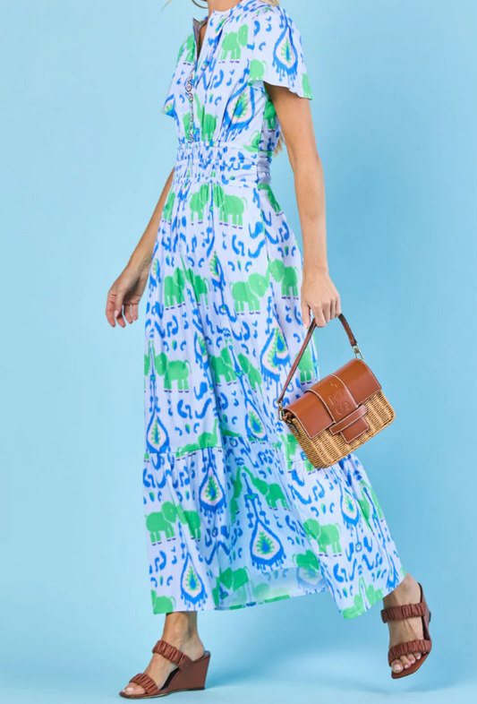 The Floral Relaxed Maxi Dress